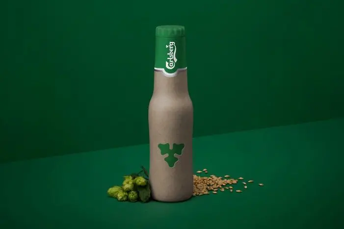 Carlsberg представи екобутилка - от дървени влакна