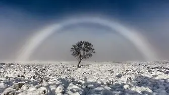 Виждали ли сте бяла дъга? (СНИМКИ)