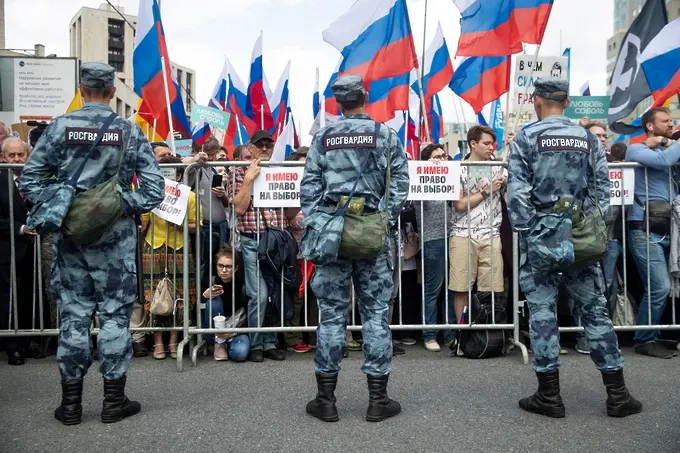 Протестите в Москва са заплашени от руската 