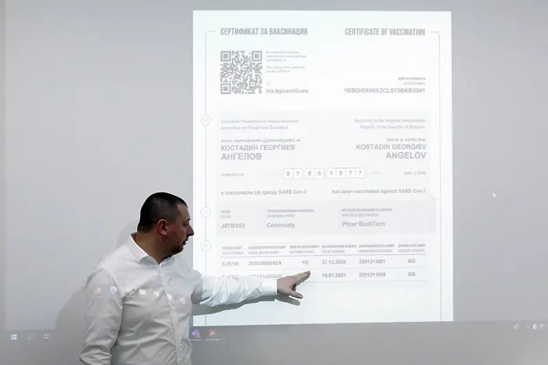 Какво да направите, ако откриете грешка във ваксинационния ви сертификат