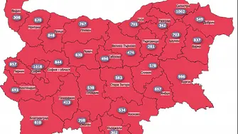 При какви стойности на заболеваемостта Ангелов обяви разхлабване (КАРТА)