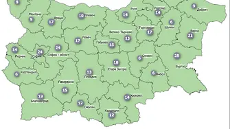 COVID картата остава в зелено, случаите тръгват нагоре