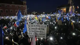 Над 100 000 на протест в Полша в подкрепа на членството в ЕС