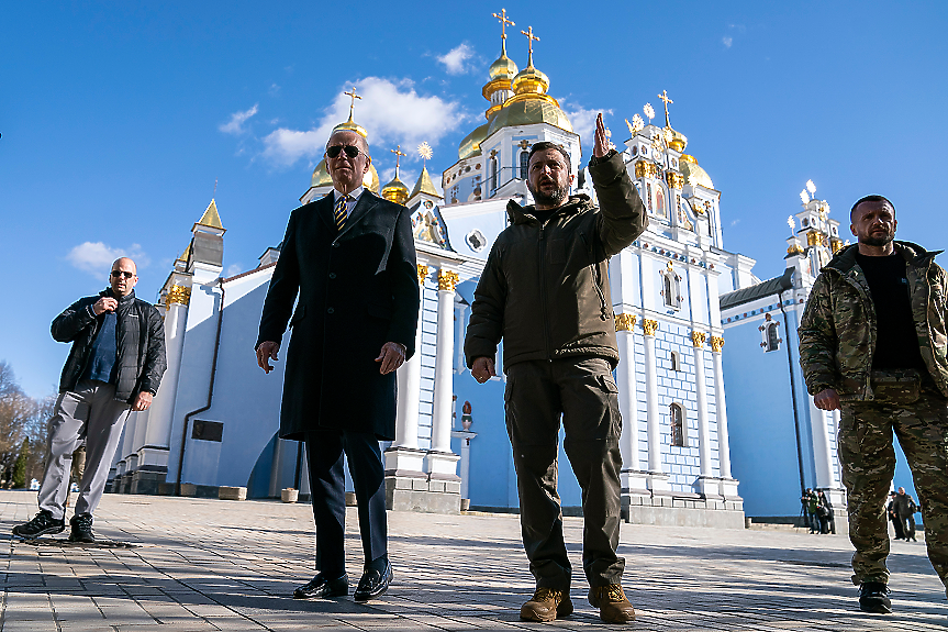 Зеленски и Байдън обсъдиха бунта на Пригожин